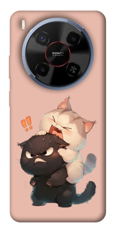 Чохол на ZTE Blade V70 Max Сat and cat фото 1 Чохол на ZTE Blade V70 Max Сat and cat фото 1 з 1