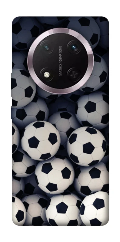 Чехол на Honor X9c Футбольные мячи фото 1 из 1
