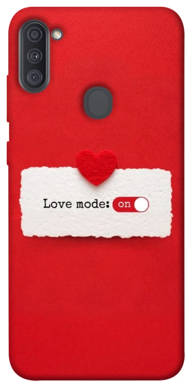 Чохол на Samsung Galaxy A11 Love Mode ON фото 1 з 1