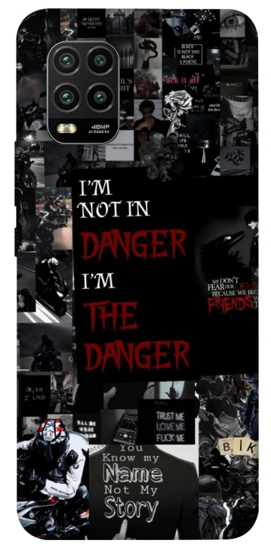 Чехол на Xiaomi Mi 10 Lite Danger collage фото 1 из 1