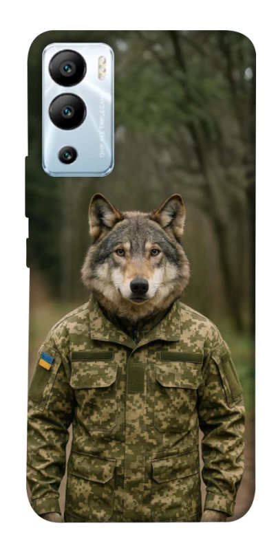 Чохол на Infinix Hot 12i Вовк захисник фото 1 з 1