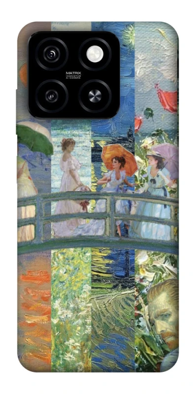 Чохол на ZTE Blade A55 4G Art collage ver.6 фото 1 з 1