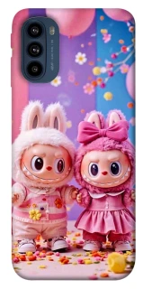 Чехол на Motorola Moto G41 Labubu twins ver.2 фото 1 из 1