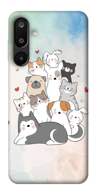 Чехол на Samsung Galaxy M16 5G Funny Pets ver.2 фото 1 из 1