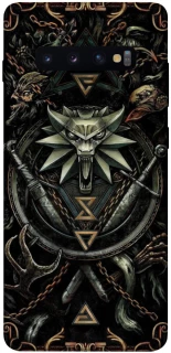 Чехол на Samsung Galaxy S10+ Ведьмак фото 1 из 1