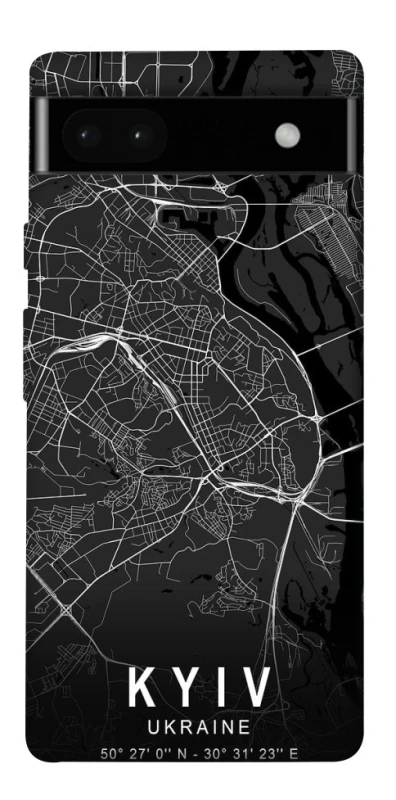 Чохол на Google Pixel 6a Kyiv map фото 1 з 1