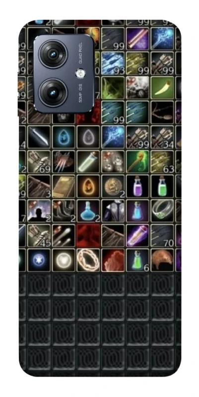 Чохол на Motorola Moto G54 Inventory menu ver.2 фото 1 з 1