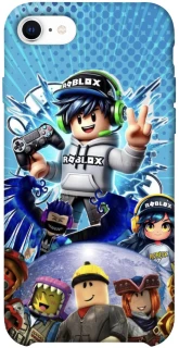 Чехол на Apple iPhone SE (2020) Roblox collage ver.3 фото 1 из 1