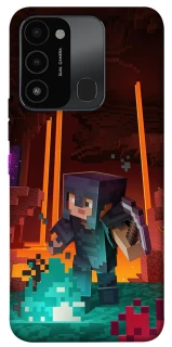 Чехол на TECNO Spark 8C Minecraft game adventure фото 1 из 1