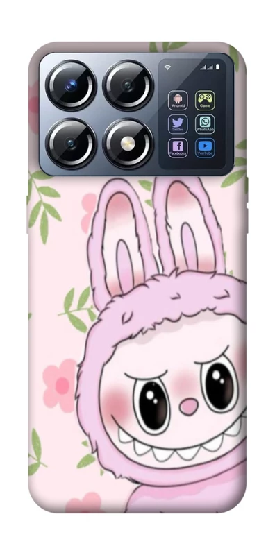 Чохол на Xiaomi POCO X8 Pro Blossom Pink Labubu фото 1 з 1