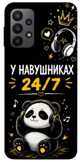 Чехол на Samsung Galaxy A23 4G У навушниках 24/7 фото 1 из 1