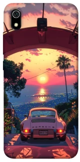 Чехол на Xiaomi Redmi 7A Porsche at sunset фото 1 из 1