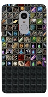Чехол на Xiaomi Redmi Note 4X / Note 4 (Snapdragon) Inventory menu ver.2 фото 1 из 1