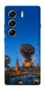 Чехол на Tecno Camon 40 Pro Moscow never sleeps ver.8 фото 1 из 1