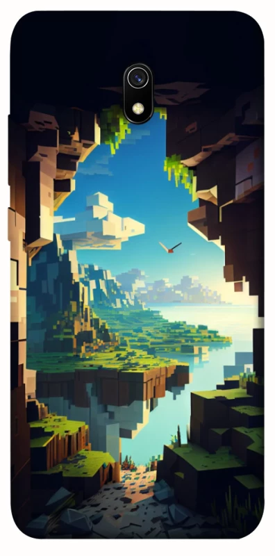 Чохол на Xiaomi Redmi 8a Minecraft sunrise фото 1 з 1