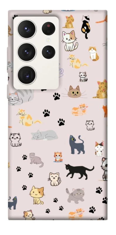 Чохол на Samsung Galaxy S23 Ultra Cat style ver.1 фото 1 з 1