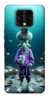 Чохол на TECNO Camon 16 SE Сквідвард фото 1 з 1