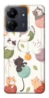 Чохол на Xiaomi Redmi 13C Funny Kittens фото 1 з 1