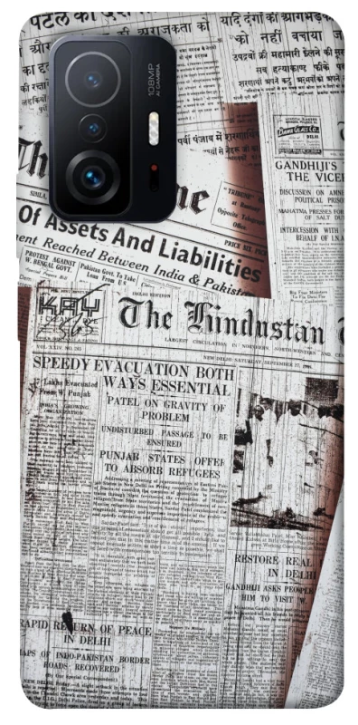 Чохол на Xiaomi 11T / 11T Pro Газети фото 1 з 1