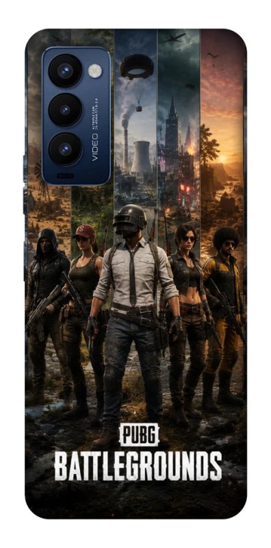 Чехол на TECNO Camon 18 Pro PUBG фото 1 из 1