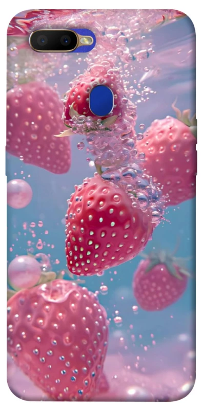 Чохол на Oppo A5s Полуниця в воді фото 1 з 1