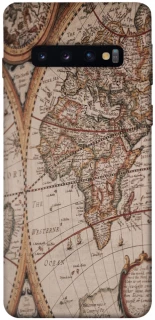 Чехол на Samsung Galaxy S10 Карта путешествий фото 1 из 1