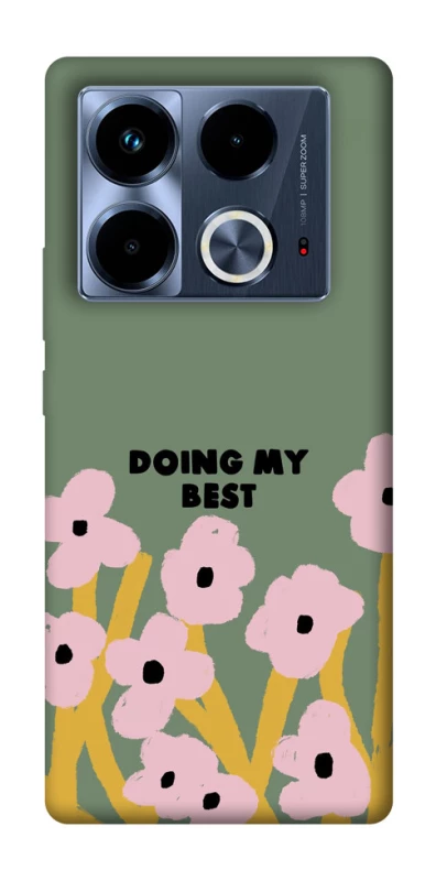 Чохол на Infinix Note 40 4G Doing my best фото 1 з 1