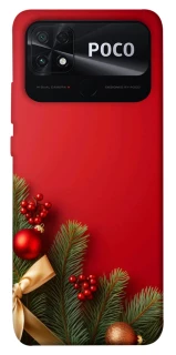 Чехол на Xiaomi Poco C40 Новогодний v21 фото 1 из 1