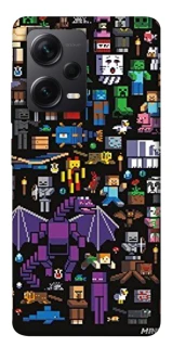 Чохол на Xiaomi Redmi Note 12 Pro+ 5G Minecraft v5 фото 1 з 1