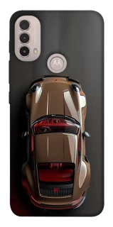 Чехол на Motorola Moto E40 911 brown фото 1 из 1