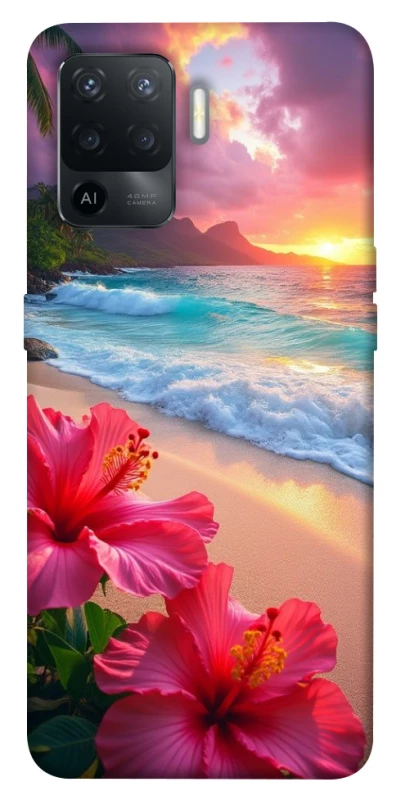 Чехол на Oppo Reno 5 Lite Flowers v21 фото 1 из 1