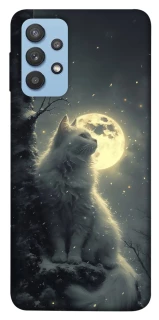 Чохол на Samsung Galaxy M32 Кіт під місяцем фото 1 з 1