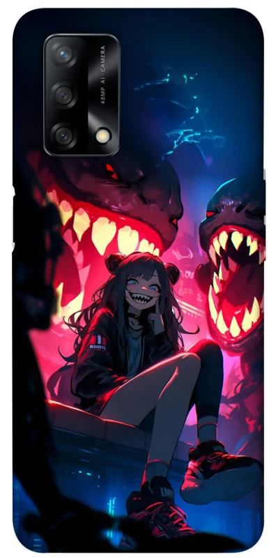 Чехол на Oppo A74 4G Anime girl фото 1 из 1