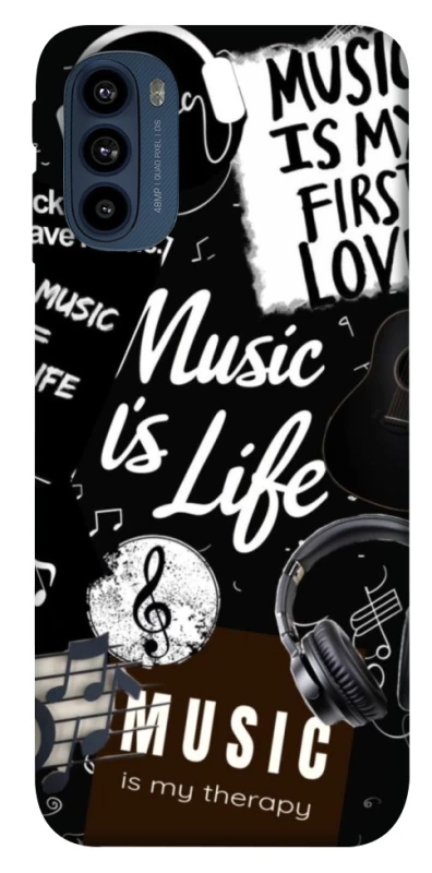 Чохол на Motorola Moto G41 Music is Life фото 1 з 1