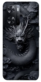 Чехол на Oppo A57s black dragon фото 1 из 1