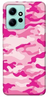 Чехол на Xiaomi Redmi Note 12 4G camouflage pink фото 1 из 1