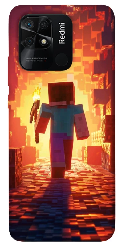 Чохол на Xiaomi Redmi 10C Minecraft adventure фото 1 з 1