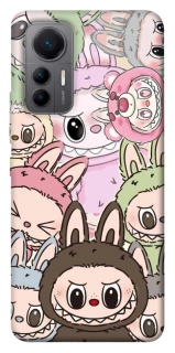 Чохол на Xiaomi 12 Lite All Labubu 3 фото 1 з 1