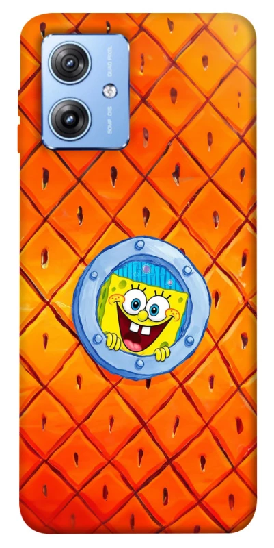 Чохол на Motorola Moto G84 Дім Спанч Боба фото 1 з 1