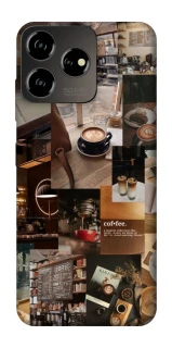 Чохол на ZTE Blade V50 Design 4G Coffee collage ver.2 фото 1 з 1