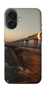Чехол на Apple iPhone 16 Крымский мост устал фото 1 из 1