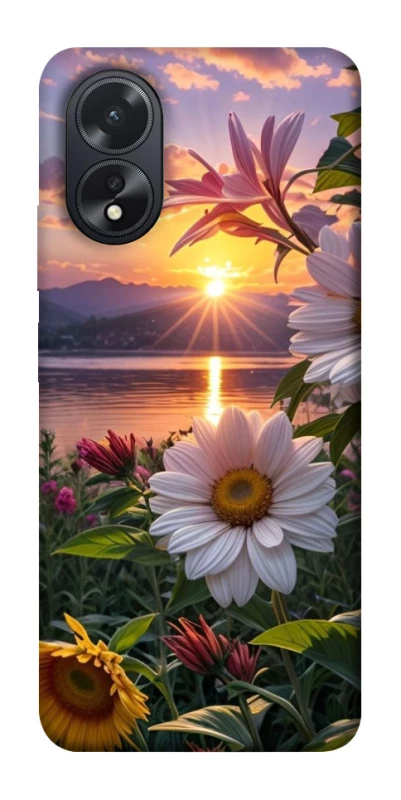 Чехол на Oppo A38 Flowers v31 фото 1 из 1