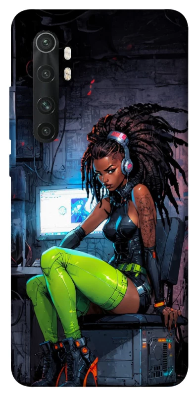 Чохол на Xiaomi Mi Note 10 Lite Cyber girl фото 1 з 1