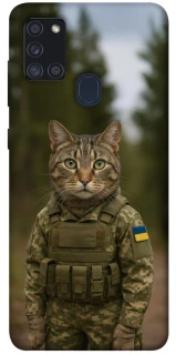 Чохол на Samsung Galaxy A21s Кіт захисник фото 1 з 1