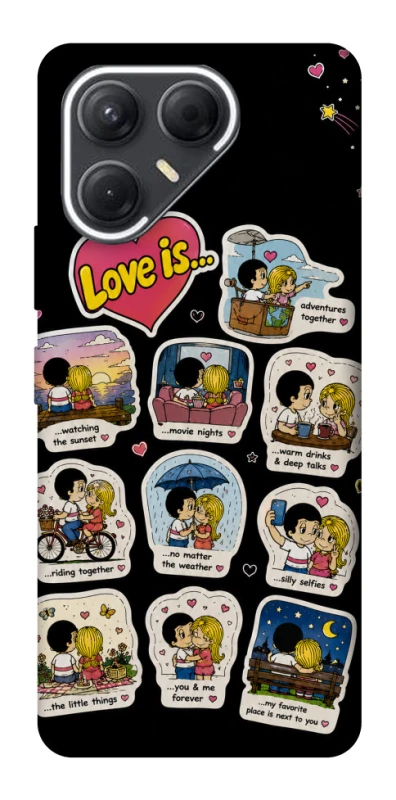 Чохол на TECNO Pova 7 Love is ver.4 фото 1 з 1
