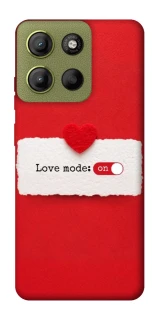 Чохол на Motorola Moto G15 4G Love Mode ON фото 1 з 1