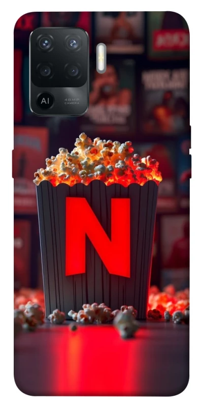 Чохол на Oppo Reno 5 Lite Netflix and popcorn фото 1 з 1