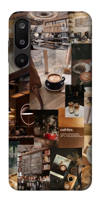 Чехол на Samsung Galaxy M16 5G Coffee collage ver.2 фото 1 из 1
