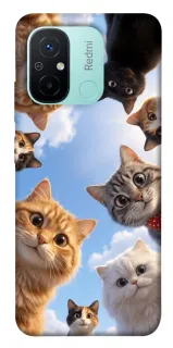 Чехол на Xiaomi Redmi 12C / Poco C55 Cats фото 1 из 1