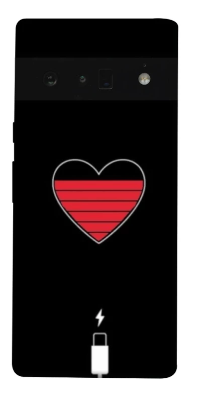 Чохол на Google Pixel 6 Pro Charge your heart фото 1 з 1